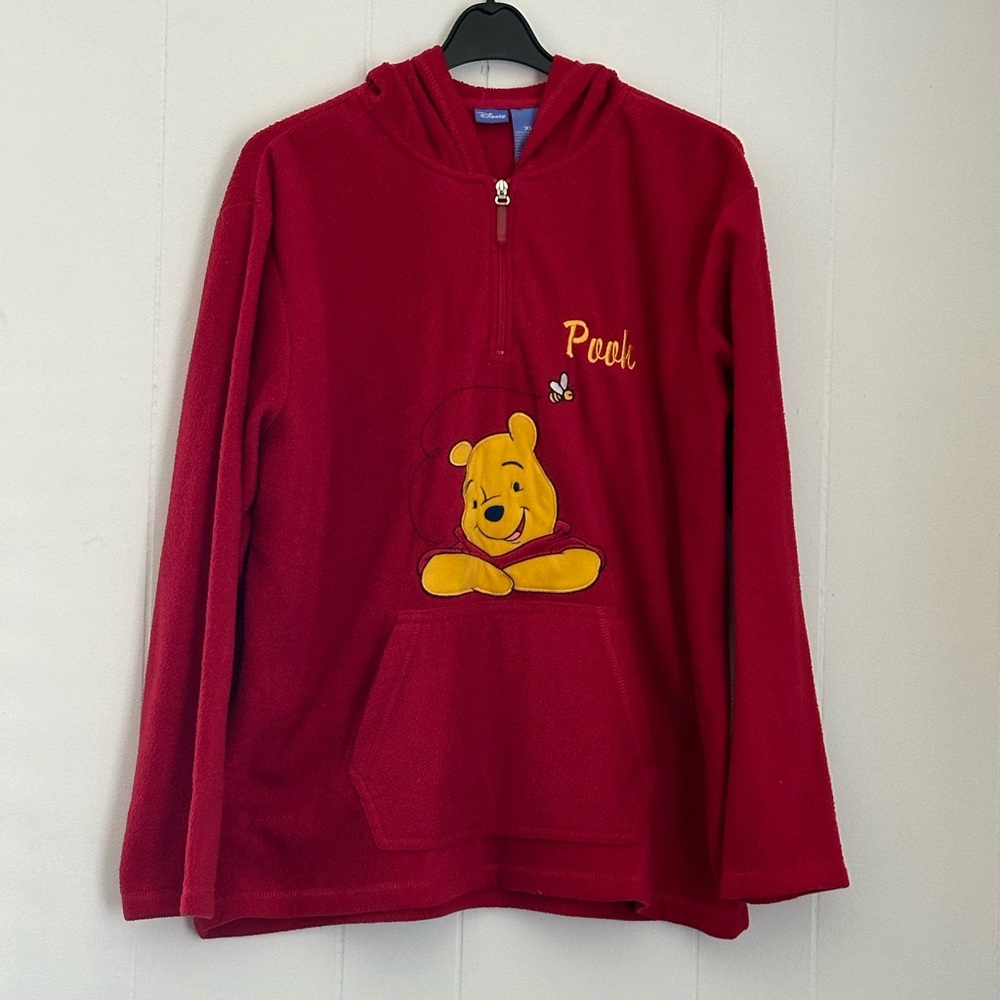 Vintage Hooded Winnie the Pooh Disney Pullover sweater